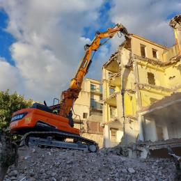 Demolizione presidio ospedaliero Santa Marta di Catania